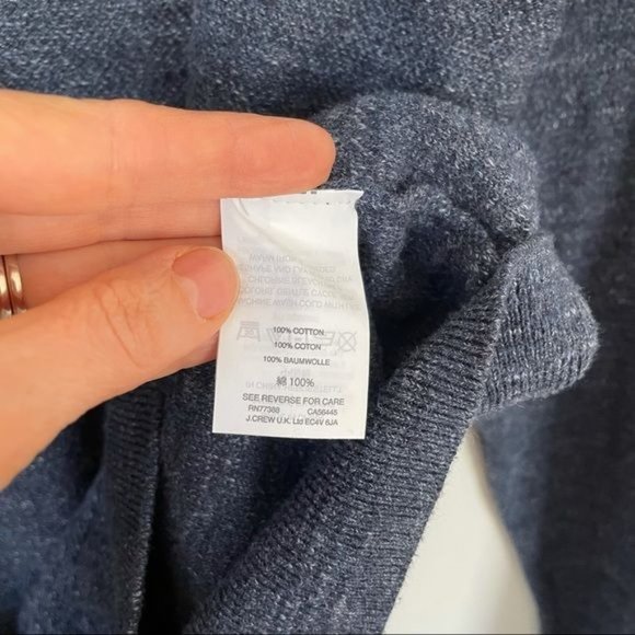 J. Crew Factory Men’s Cotton Raglan Sleeve Budded Crewneck Size Large - Picture 7 of 8
